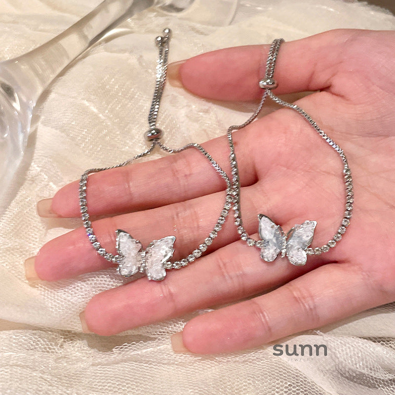 Murphy Crystal Butterfly Bracelet [M7LF3H93]