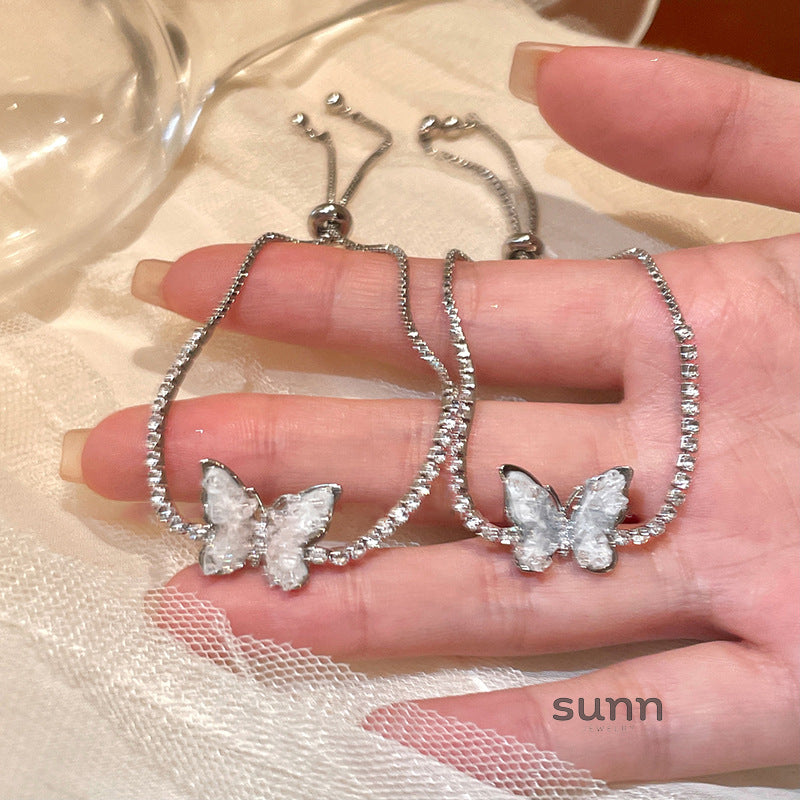 Murphy Crystal Butterfly Bracelet [R4CSKJ33]