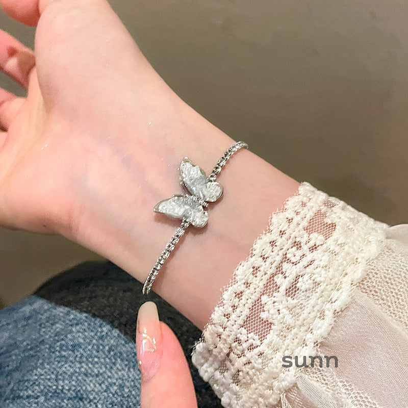 Murphy Crystal Butterfly Bracelet [8473JS6D]