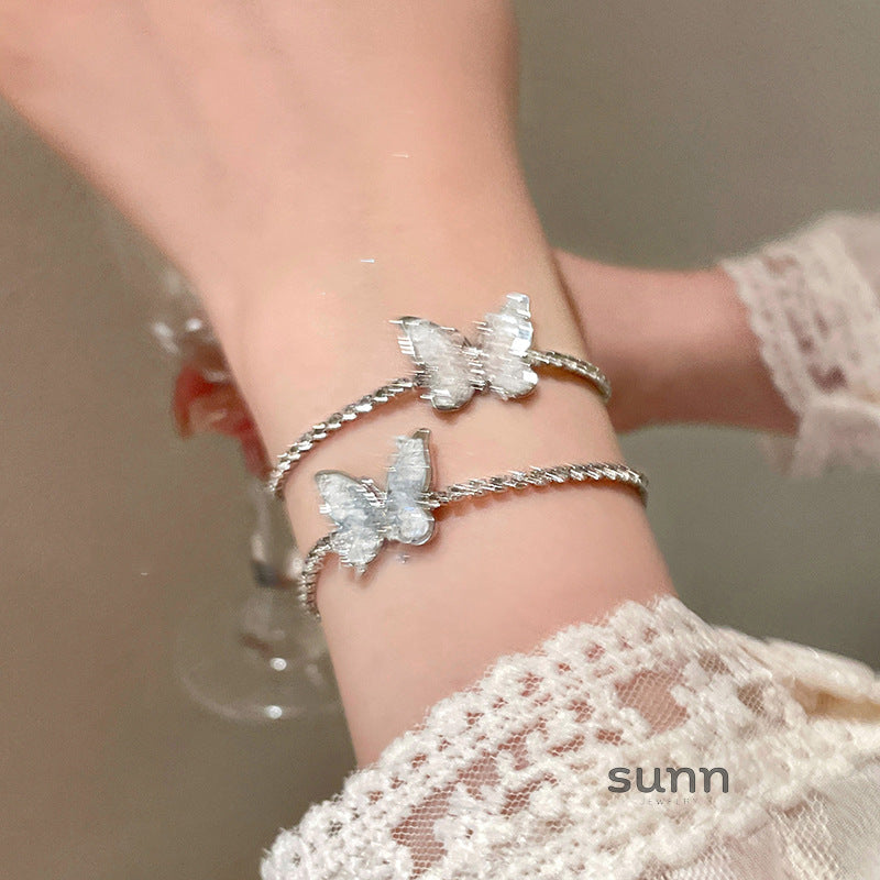Murphy Crystal Butterfly Bracelet [H7T8R3V5]