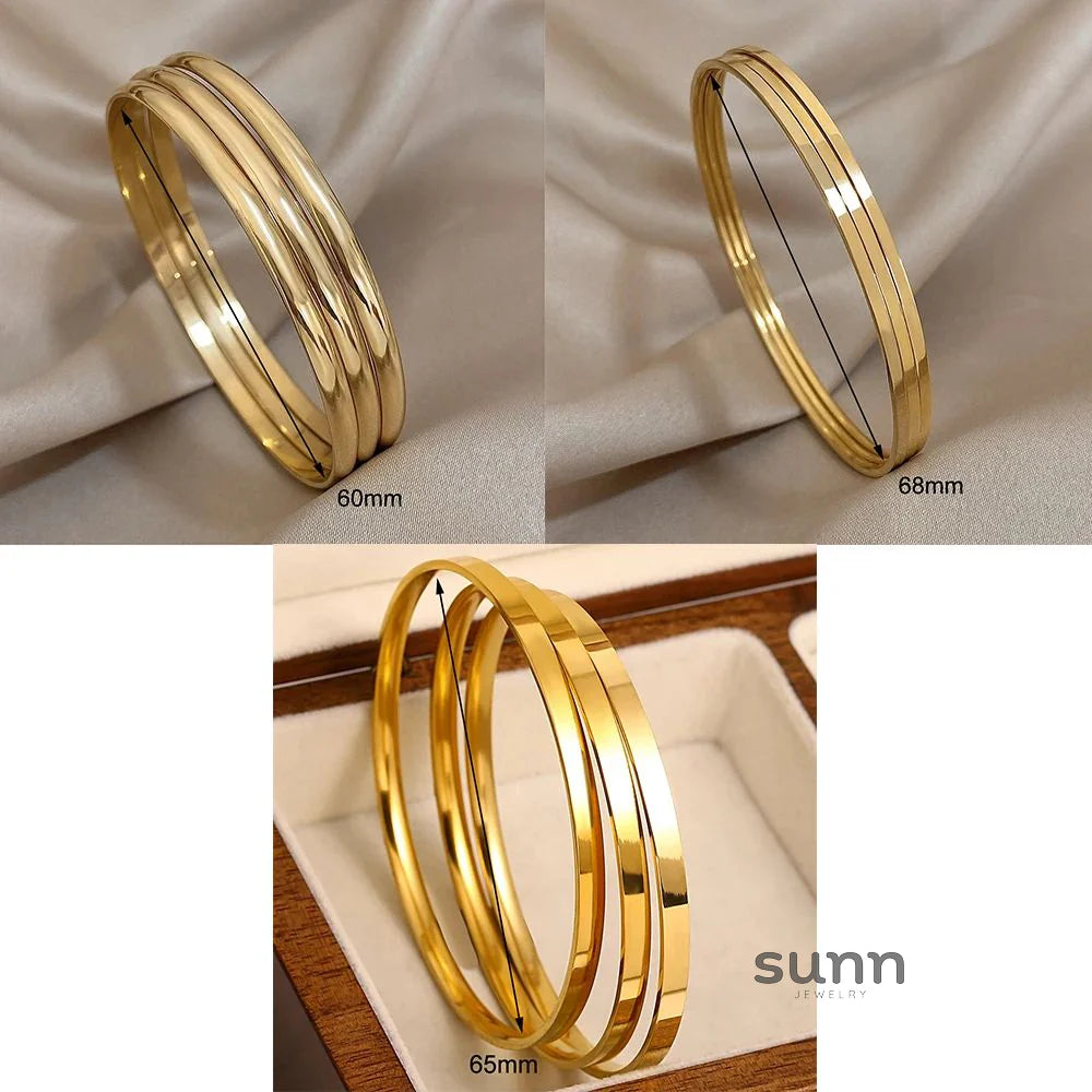 Myanna Stackable Bangle Set