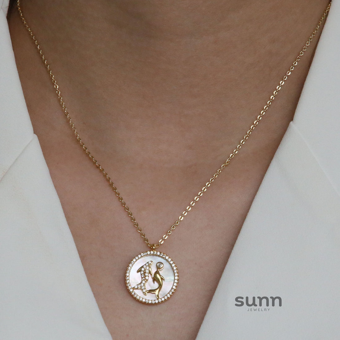 Mykenzie Zodiac Charm Necklace [W9H6CV3X]