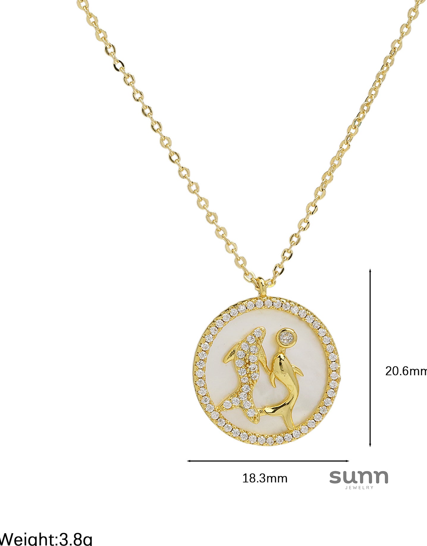 Mykenzie Zodiac Charm Necklace [JCKQVGTJ]