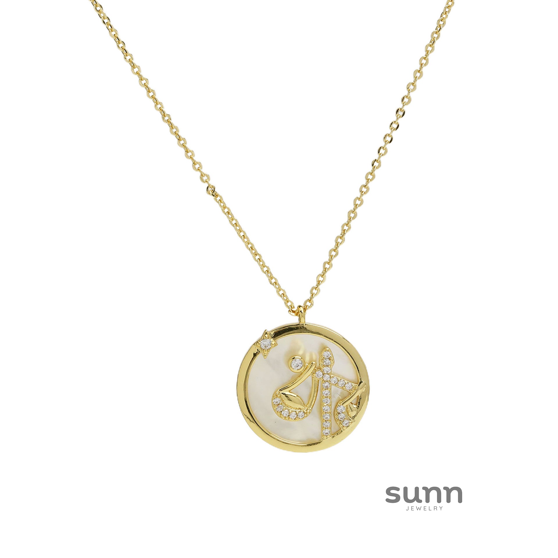 Mykenzie Zodiac Charm Necklace [2DFSE8AB]