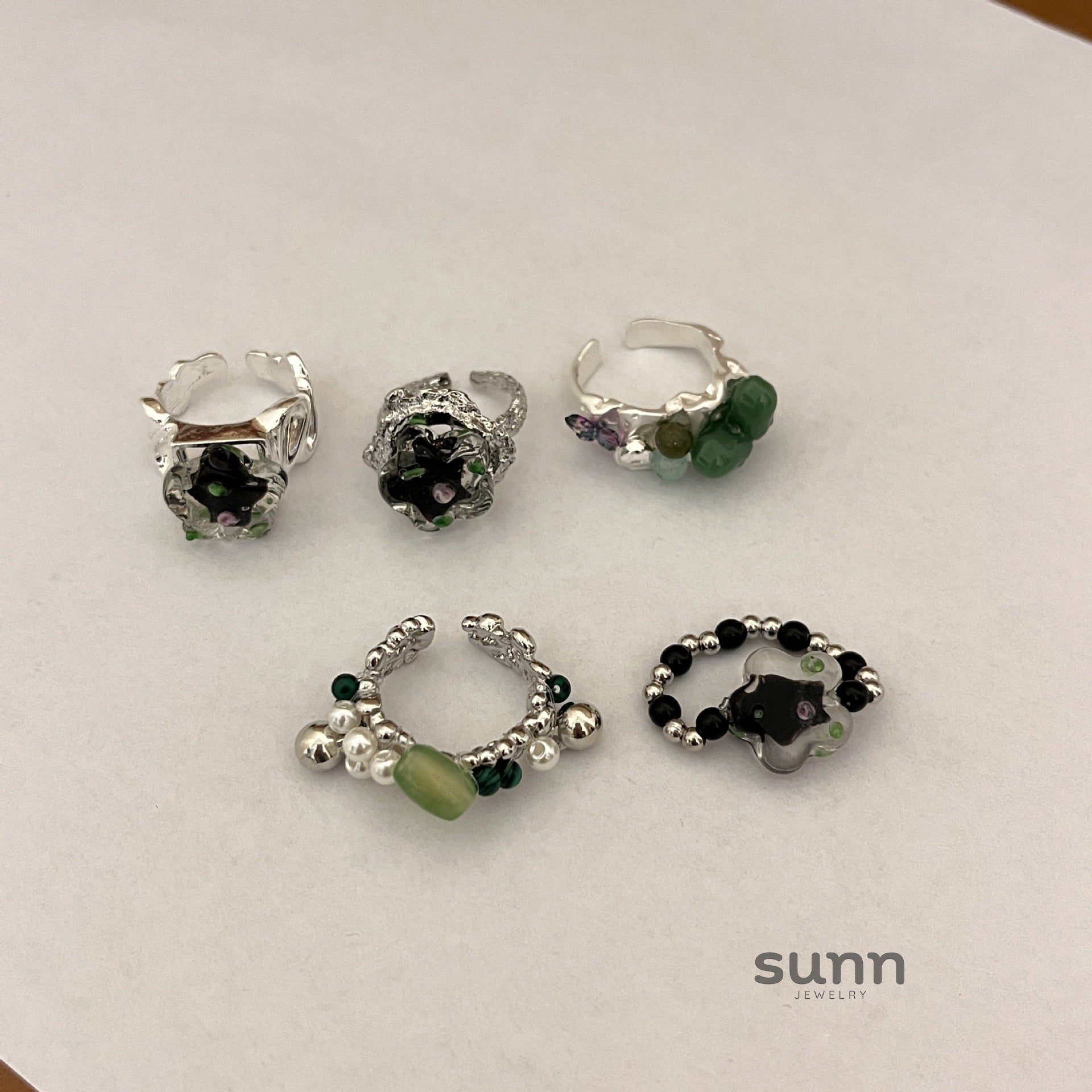 Myla Tourmaline Star Ring [FAZ1N99V]