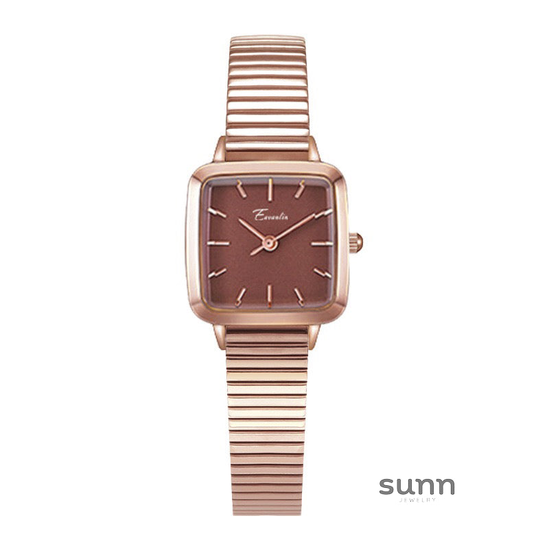 Mylie Elegant Square Mesh Watch [GOC6UUWZ]