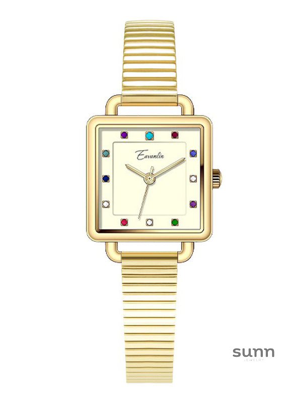 Mylie Elegant Square Mesh Watch [U168T6JM]