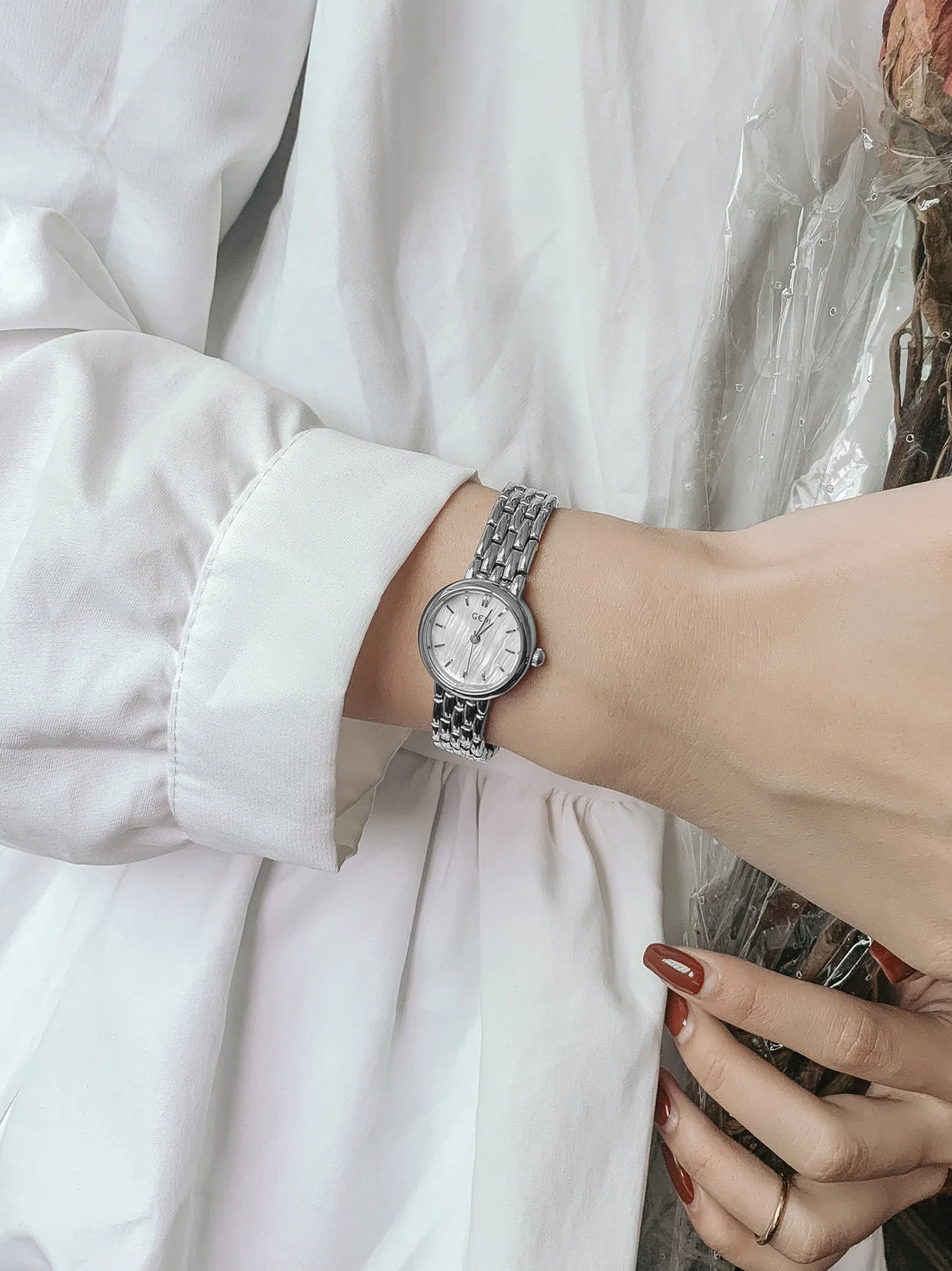 Myonna Elegant Steel Watch