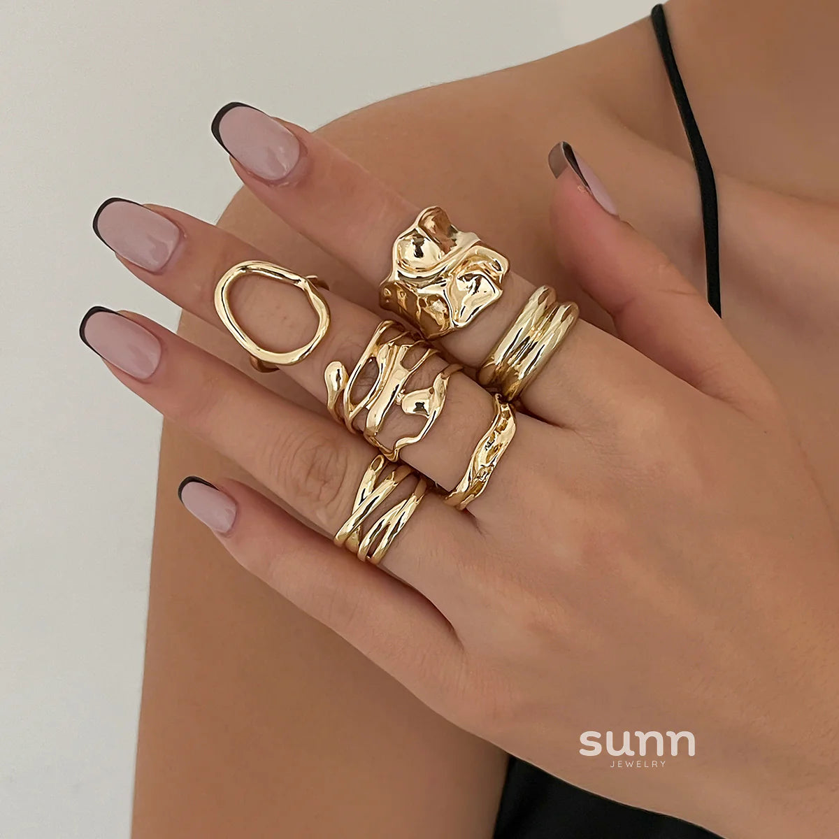 Nahomi Six-Piece Ring Set