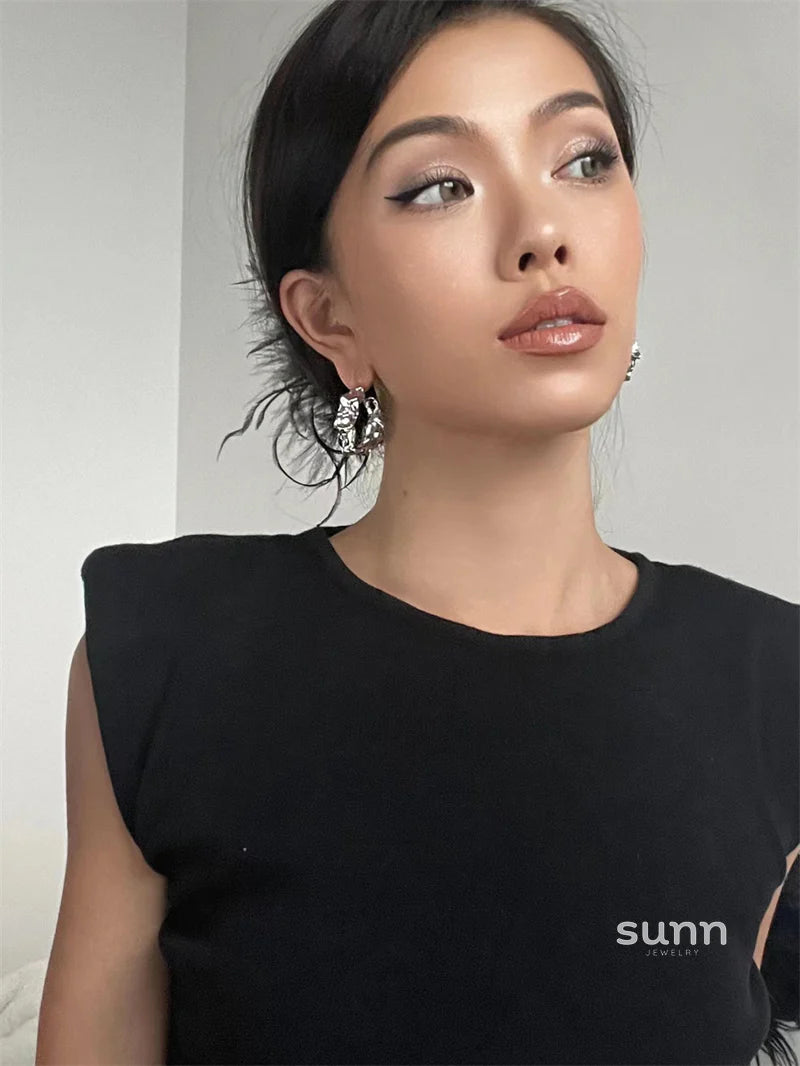Naiara Lava Statement Hoops