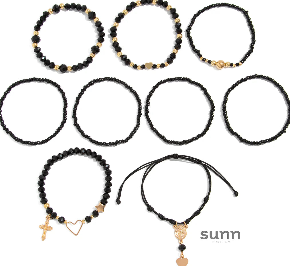 Naila Stackable Bracelet Set