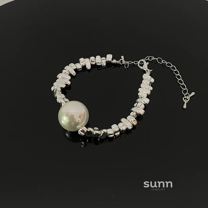 Naima Shattered Pearl Necklace