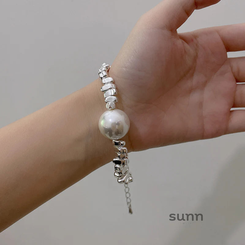 Naima Shattered Pearl Necklace