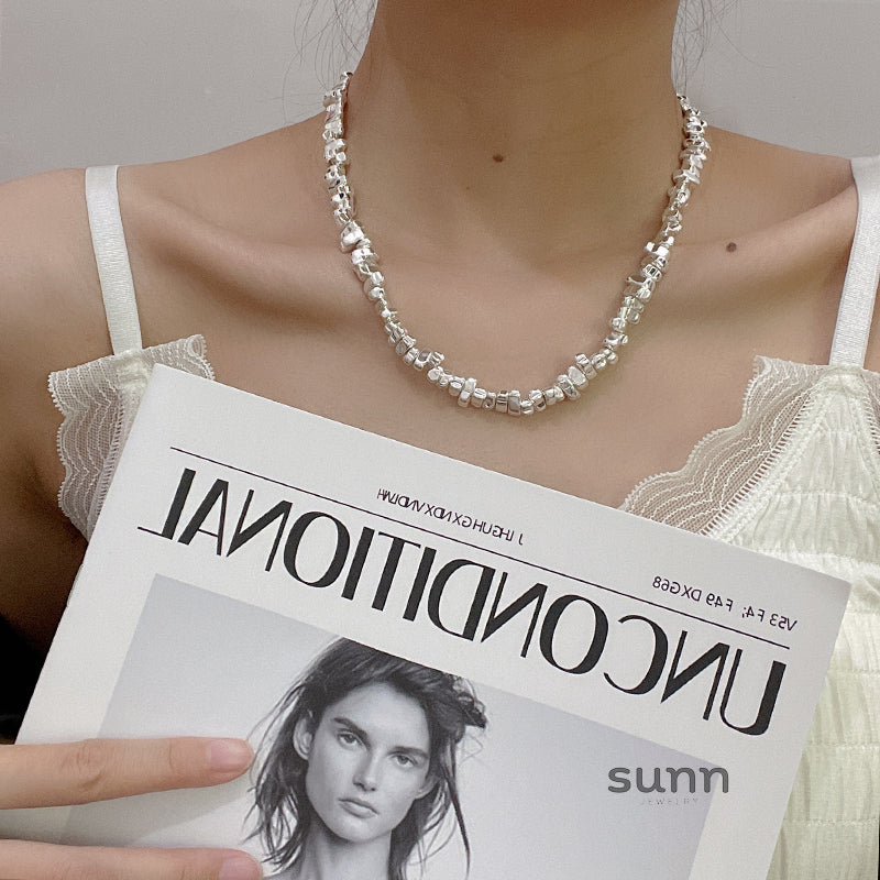 Naima Shattered Pearl Necklace