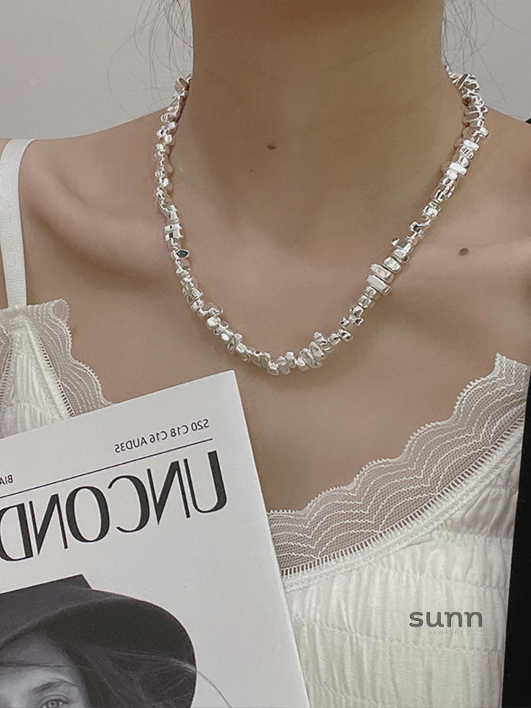 Naima Shattered Pearl Necklace