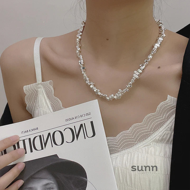 Naima Shattered Pearl Necklace