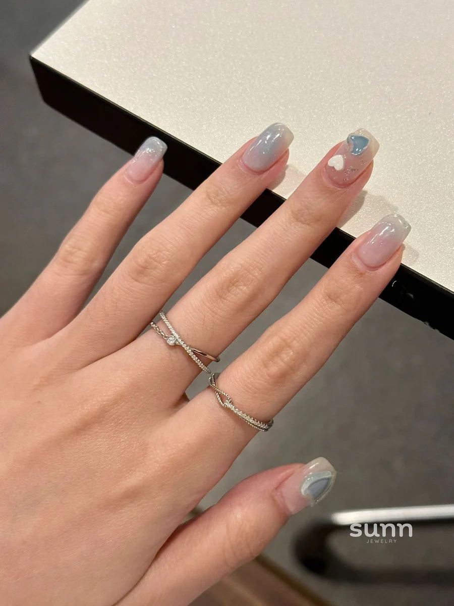 Naimah Starry Crossover Ring