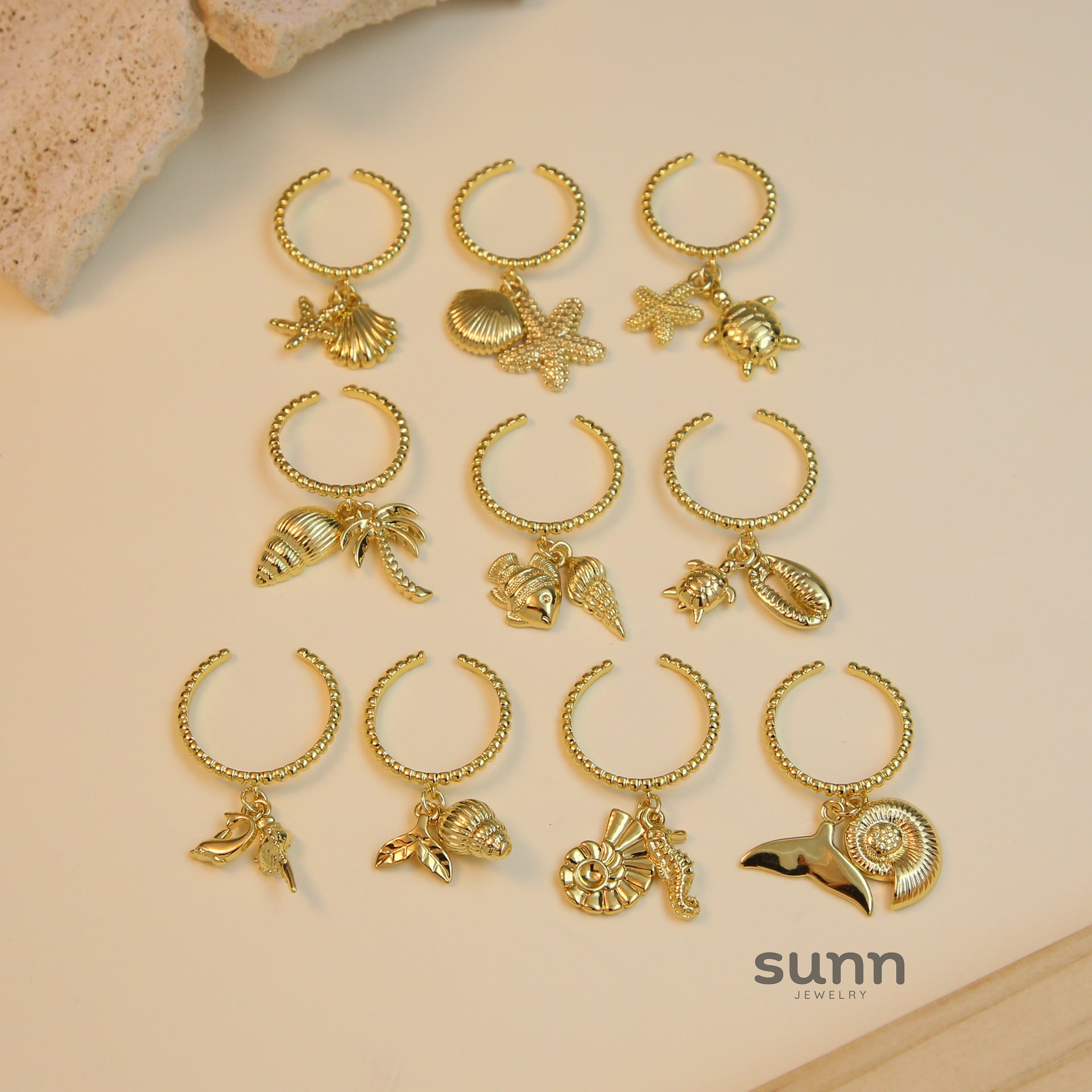 Nairobi Ocean Charm Ring [6UXZH6N4]