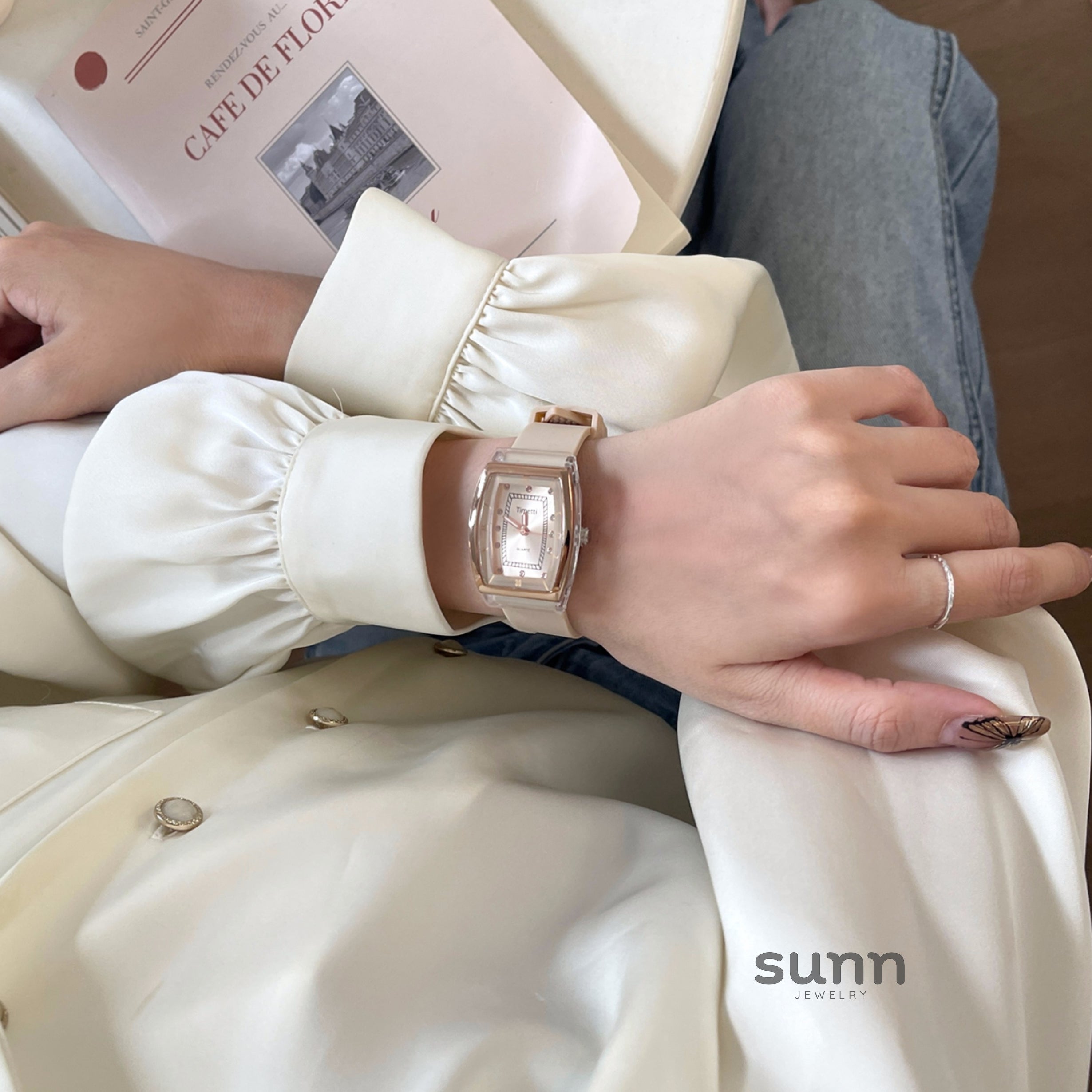 Nalaya Modern Barrel Watch [W4H6OX0N]