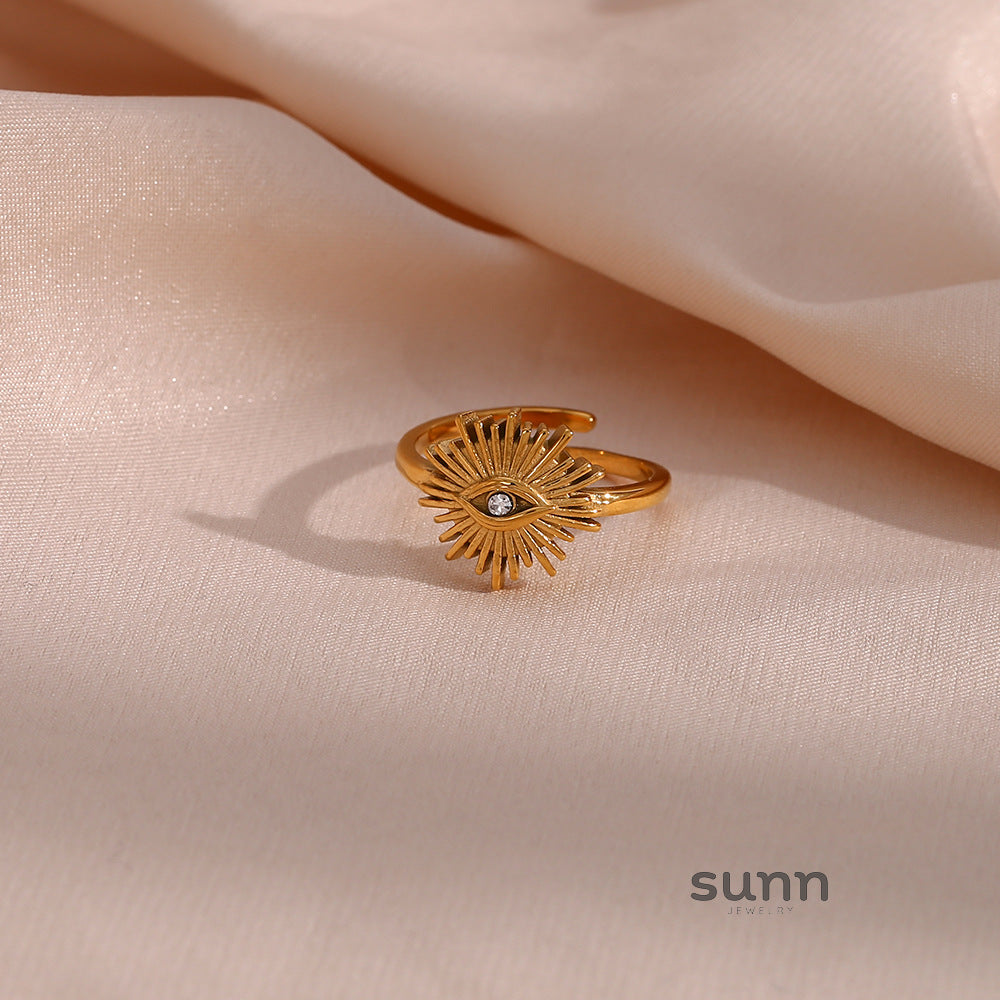 Nalia Golden Eye Ring [FVBR4XZ5]