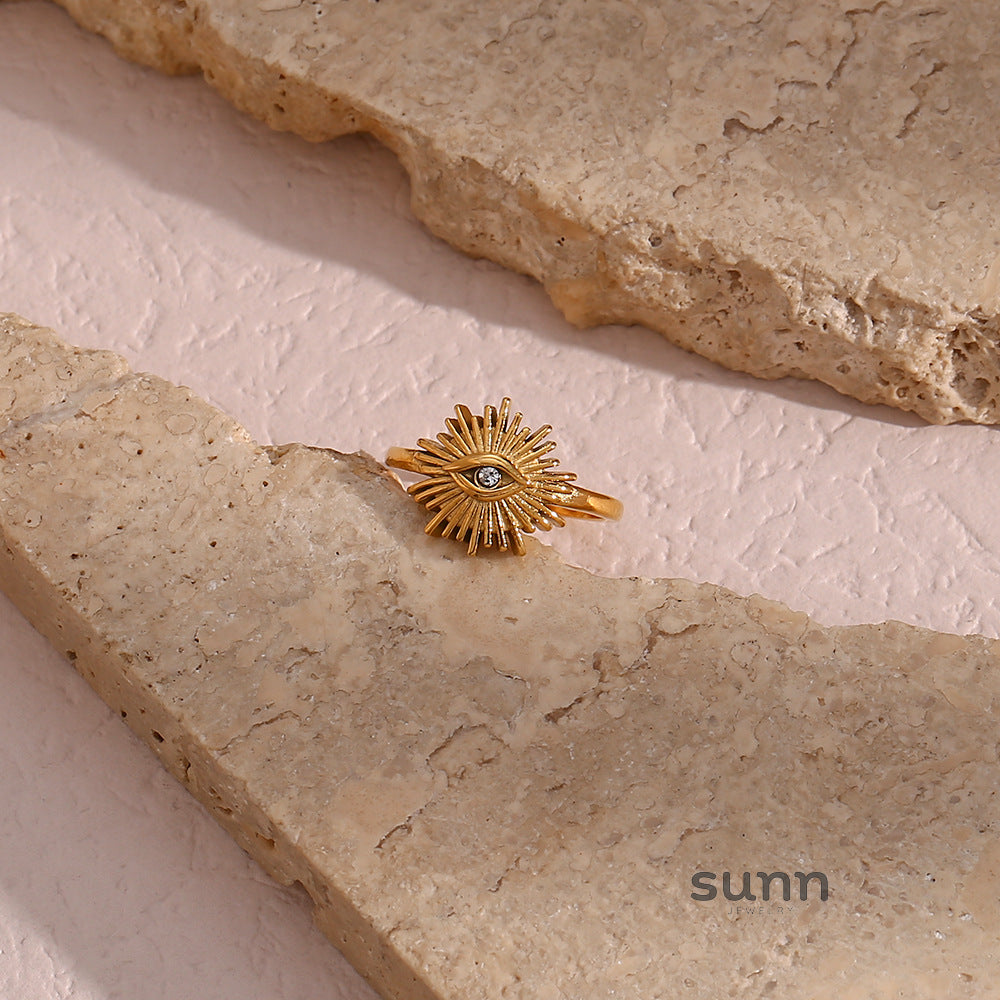 Nalia Golden Eye Ring [A6FG3IIA]