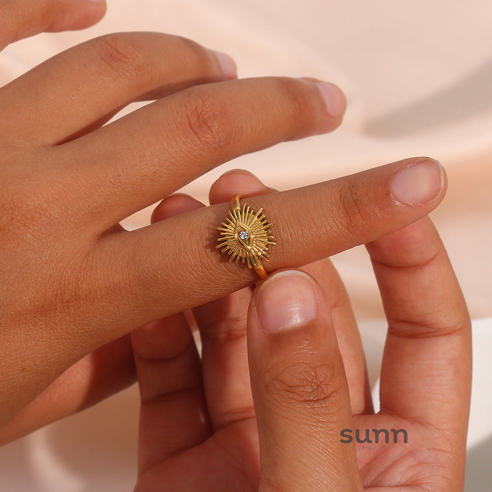 Nalia Golden Eye Ring [7NQKZBOK]