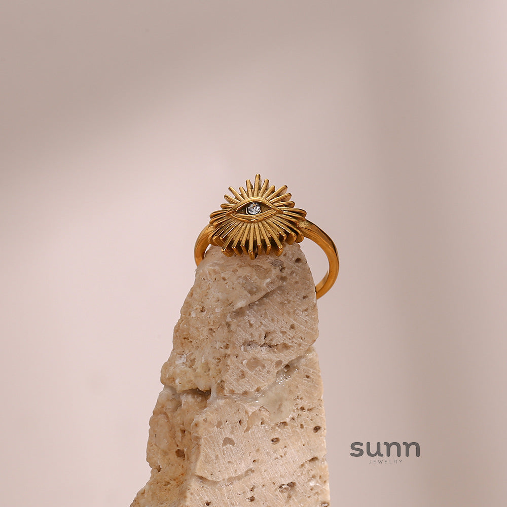Nalia Golden Eye Ring [OAXJA9YL]