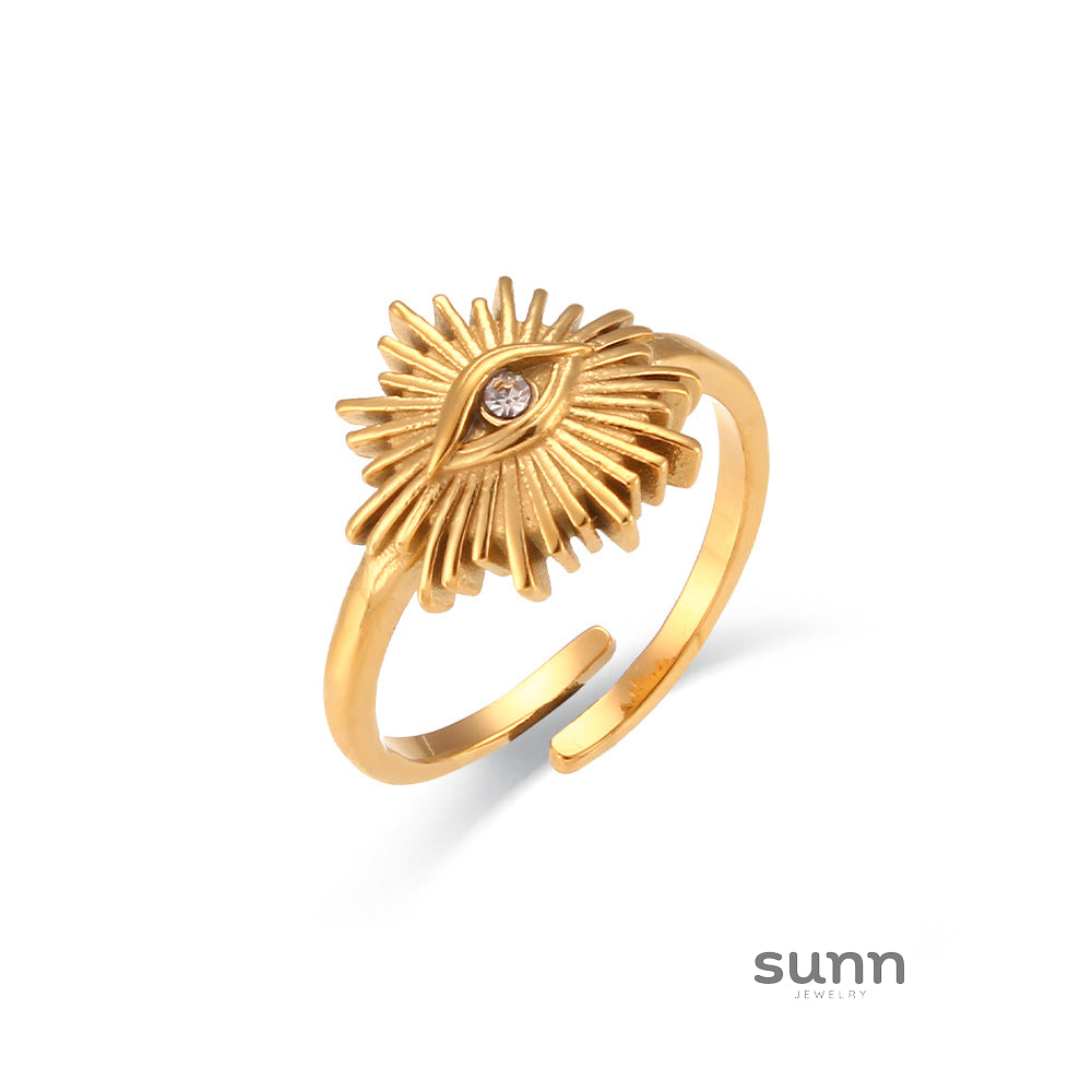 Nalia Golden Eye Ring [LU8NY6TZ]