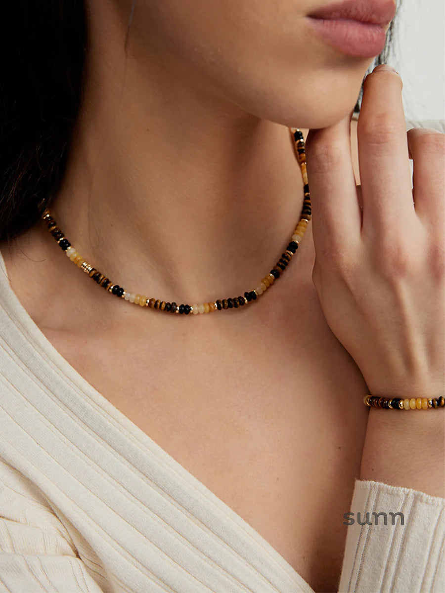 Nashly Radiant Tiger Eye Necklace