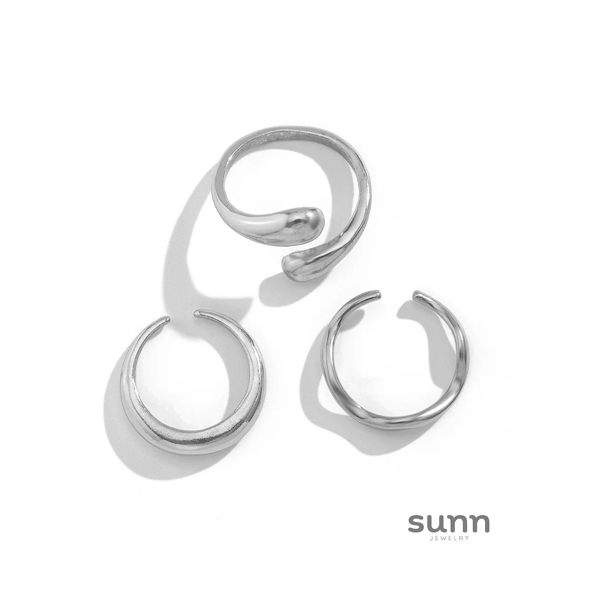 Natalynn Irregular Ring Set
