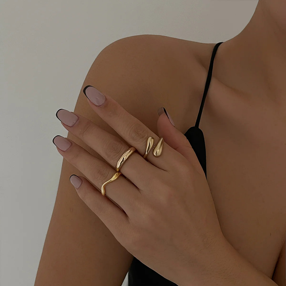 Natalynn Irregular Ring Set
