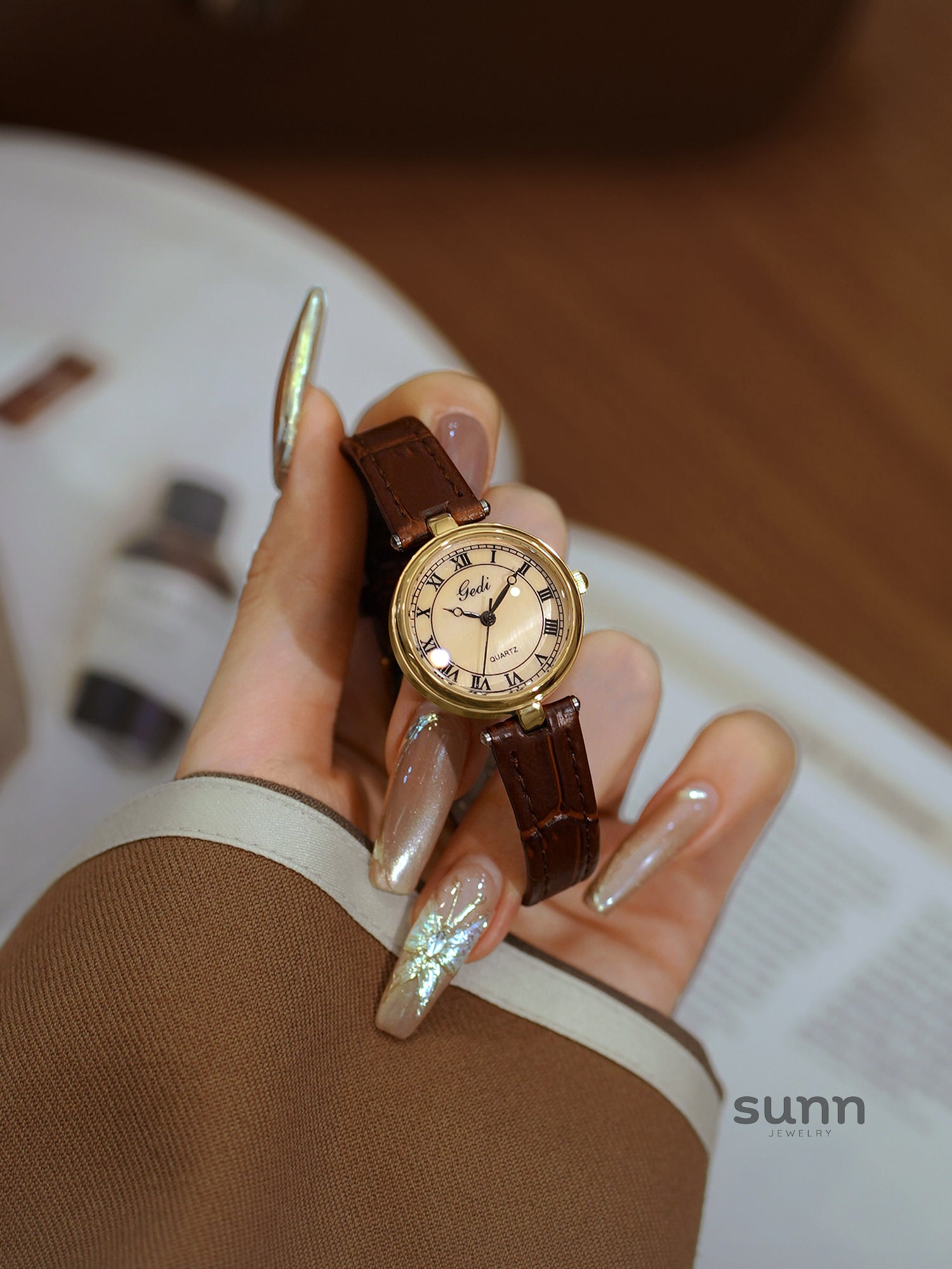 Natania Elegant Leather Watch [XQ0ODNR1]
