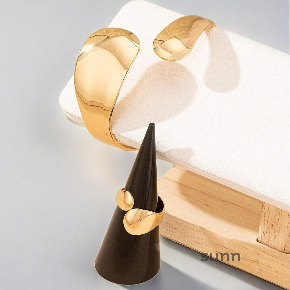Nathalie Geometric Open Jewelry Set