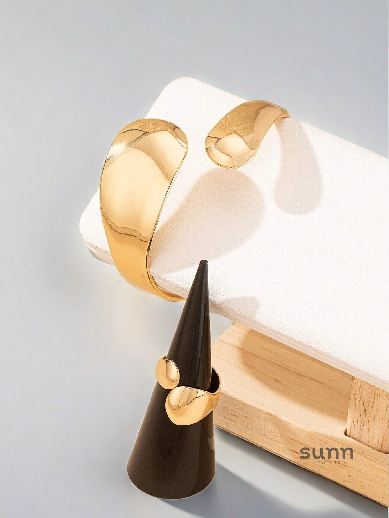 Nathalie Geometric Open Jewelry Set