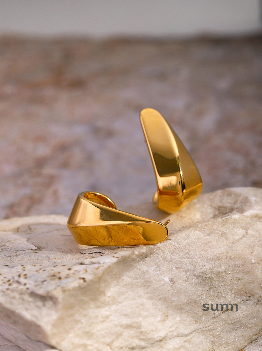Nathaly Geometric Hoop Earrings [6TYIXTXK]