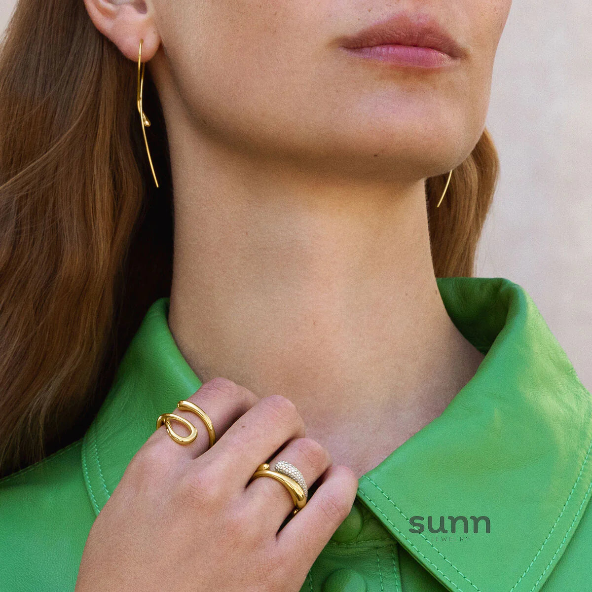 Navia Titanium Open Ring