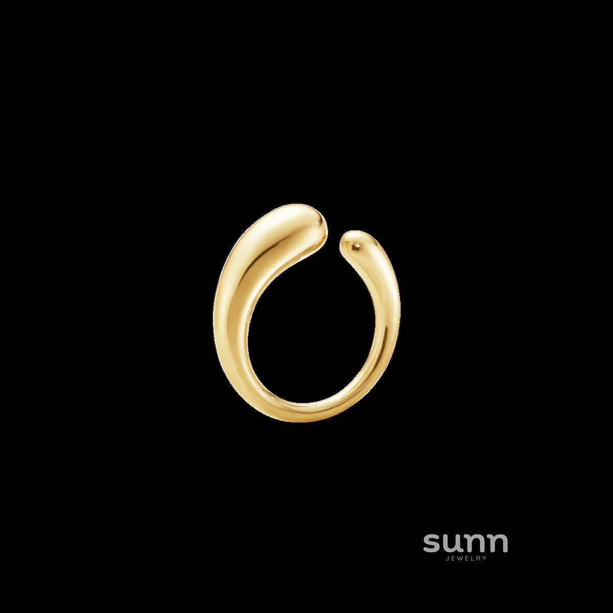 Navia Titanium Open Ring