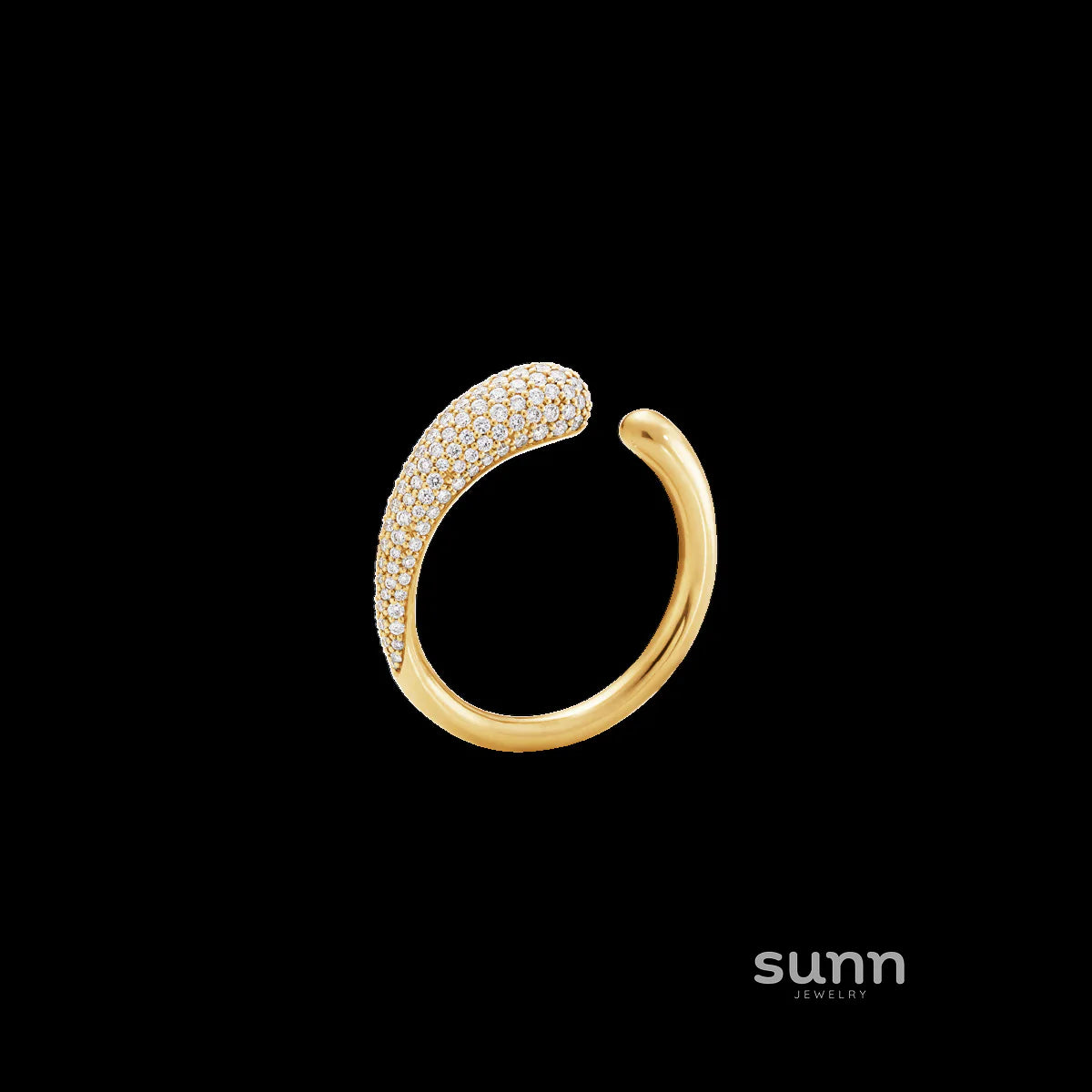 Navia Titanium Open Ring