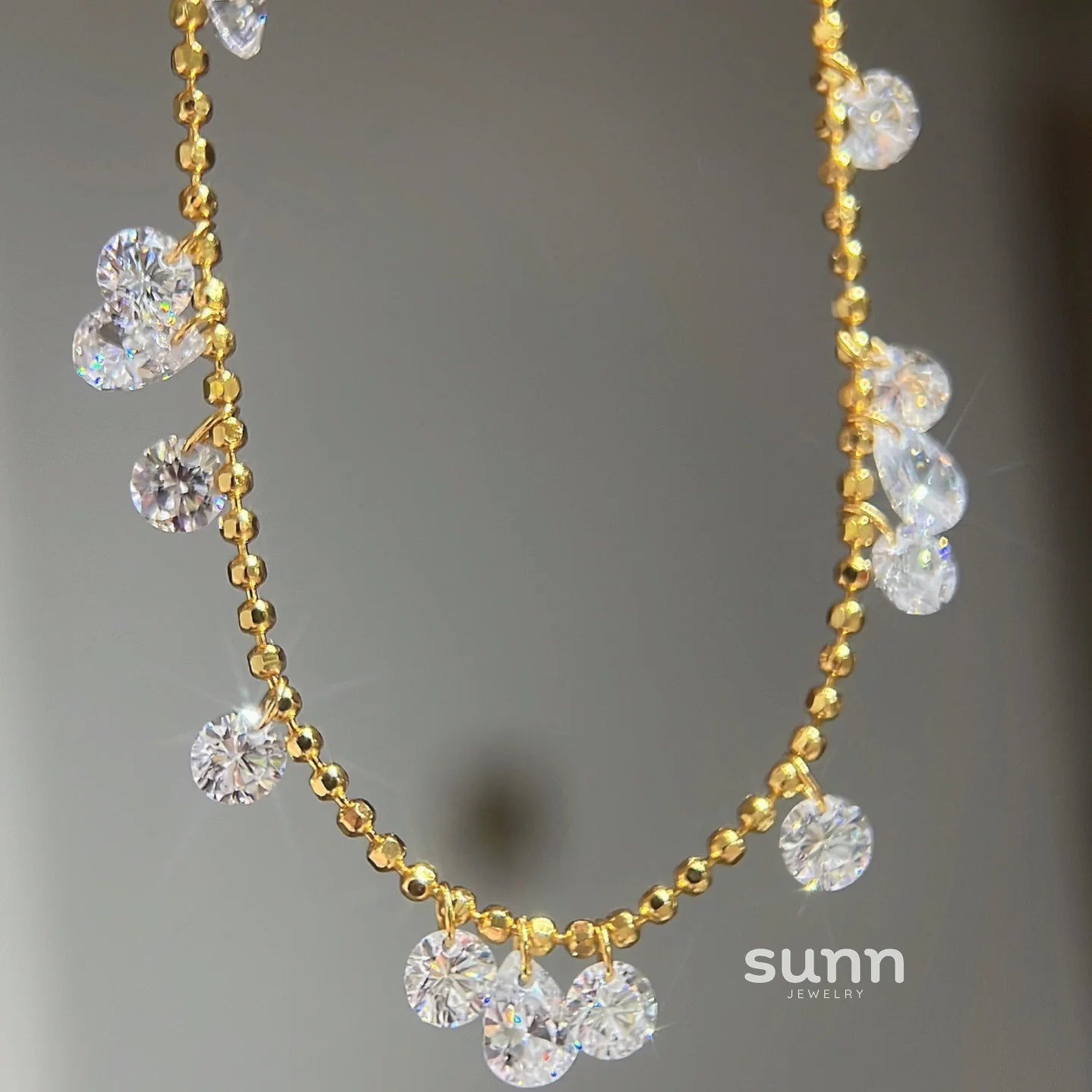 Nawal Zircon Embellished Bracelet