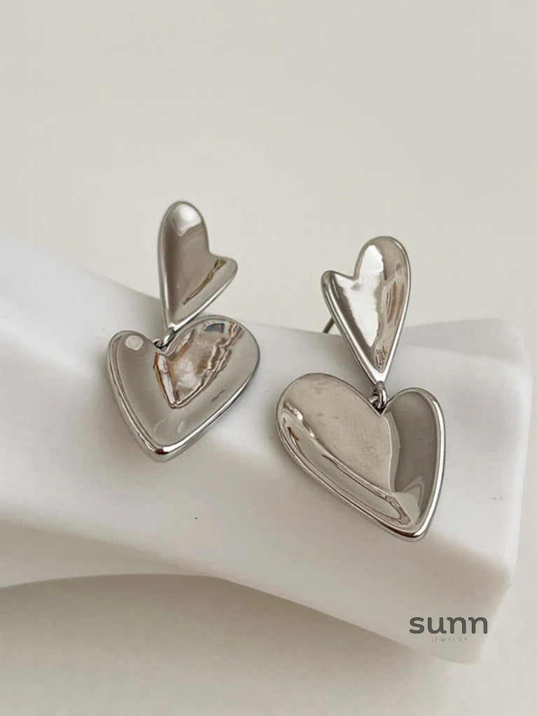 Naydelin Celestial Heart Earrings