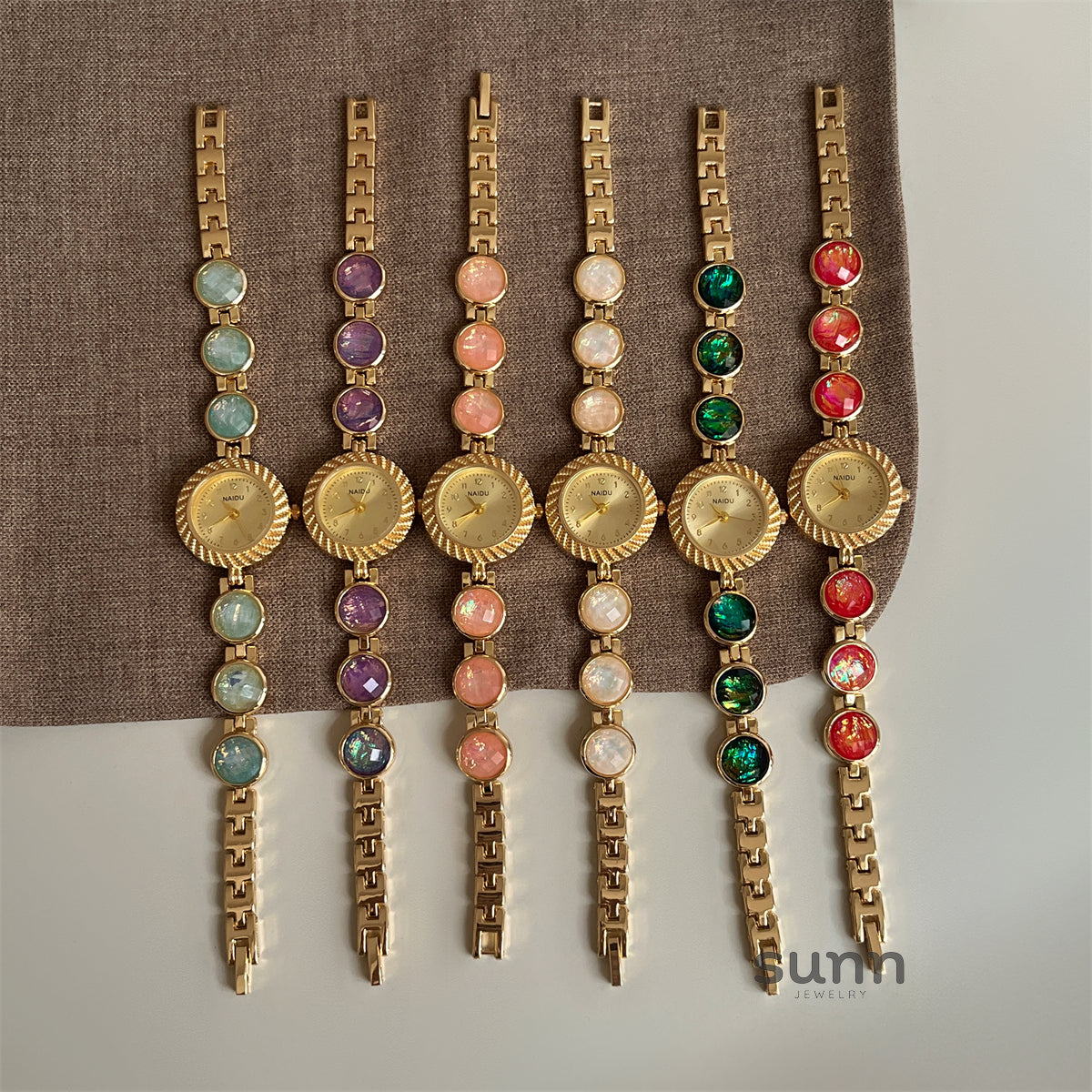 Nayeli Peacock Cat-Eye Watch [YIS5XSEF]