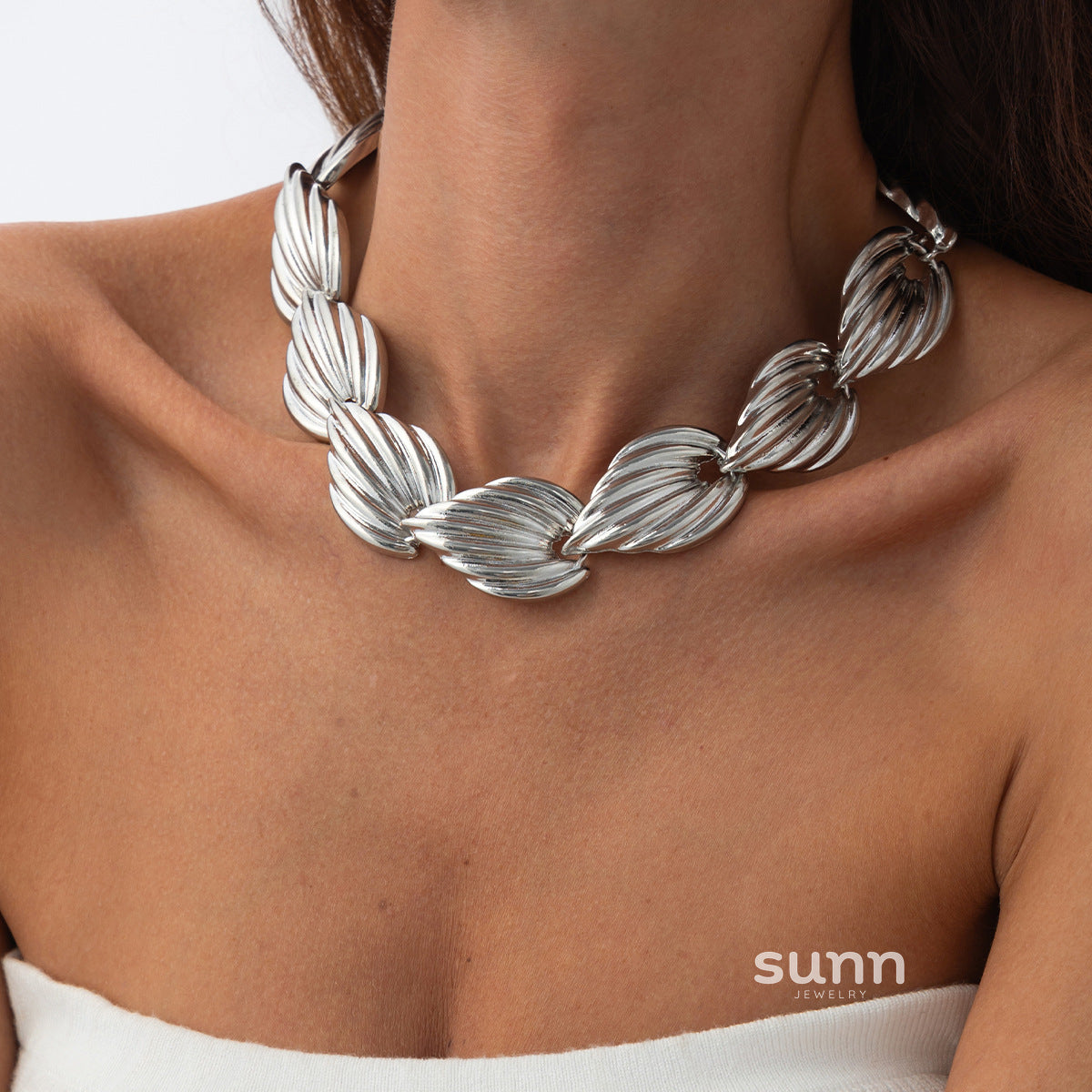 Nayely Fan Shell Necklace [RKV7VZZA]