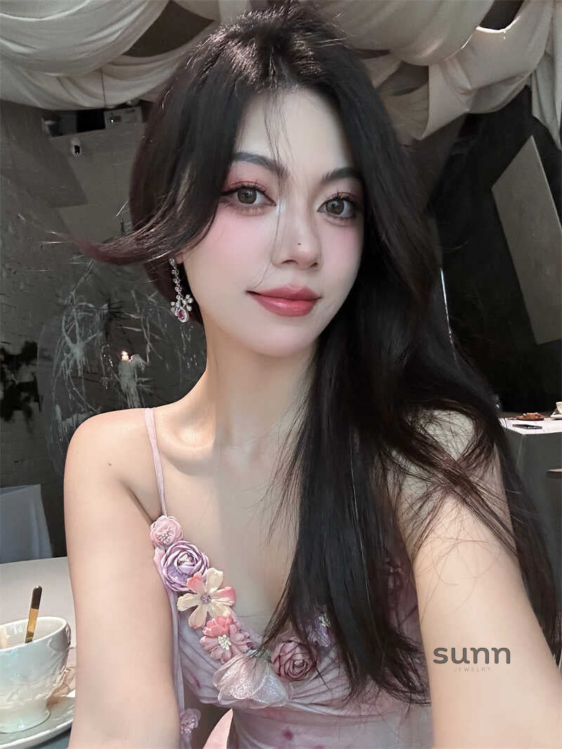 Nayla Ruby Drop Earrings [2ZCJFP07]