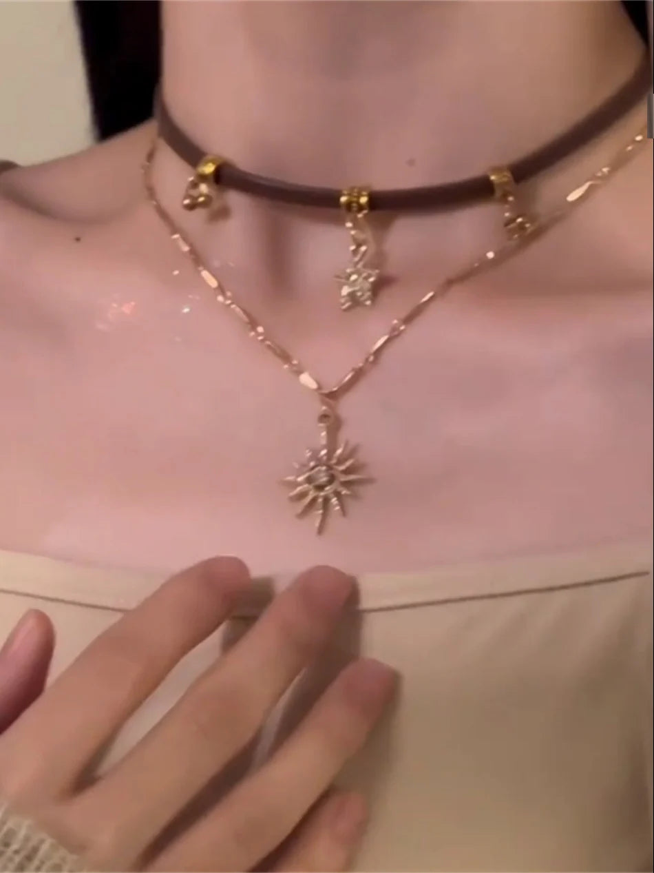 Nazareth Starburst Choker Necklace