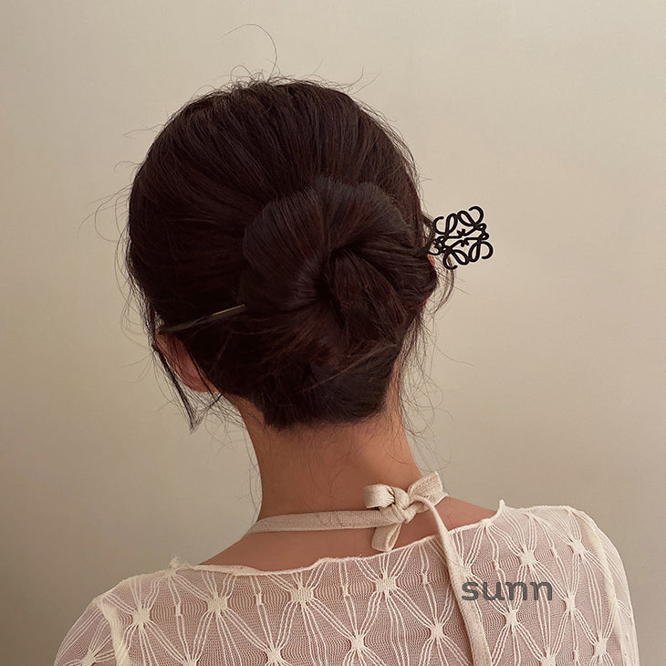 Nechama Sleek Metal Hairpin [FVA6IIF0]