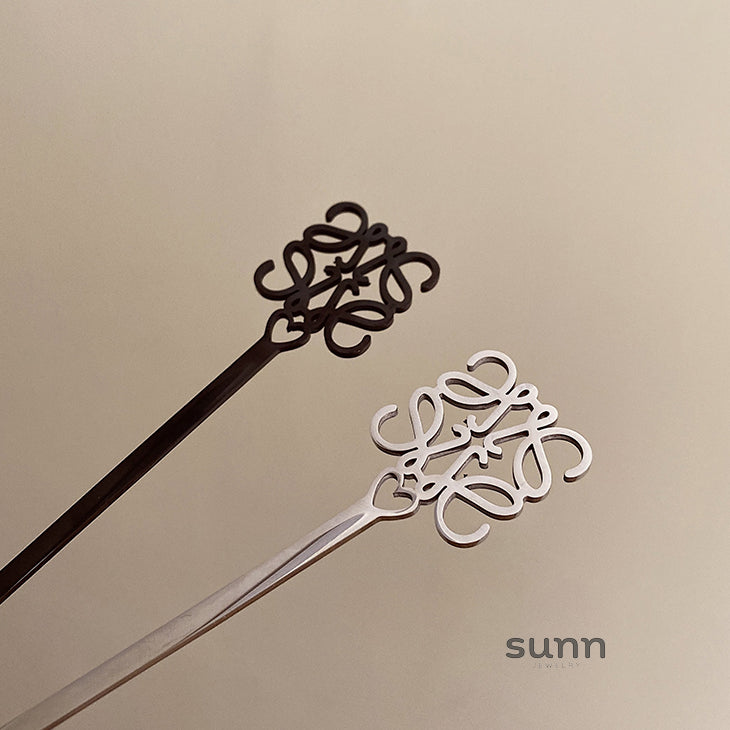 Nechama Sleek Metal Hairpin [65PAZFPC]