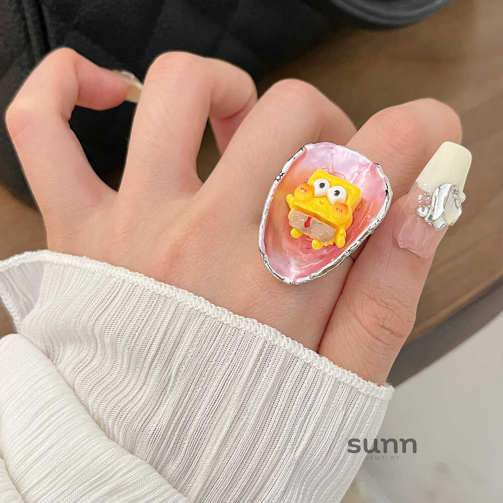 Neeva Playful Charm Rings [TCSWIGBK]