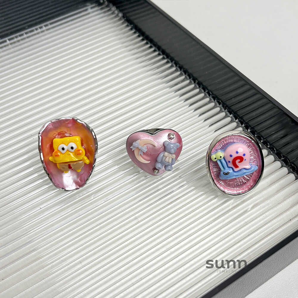 Neeva Playful Charm Rings [6RQRFC5G]