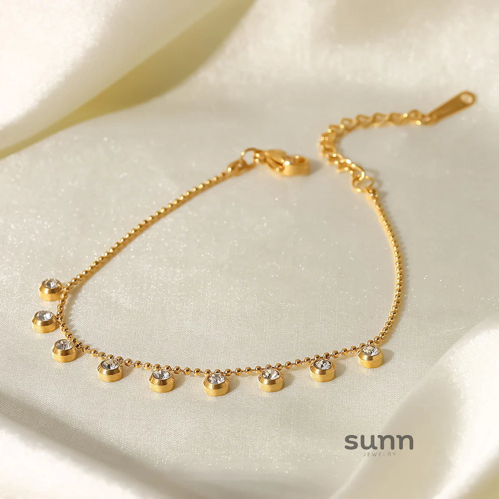 Neha Layered Rhinestone Necklace