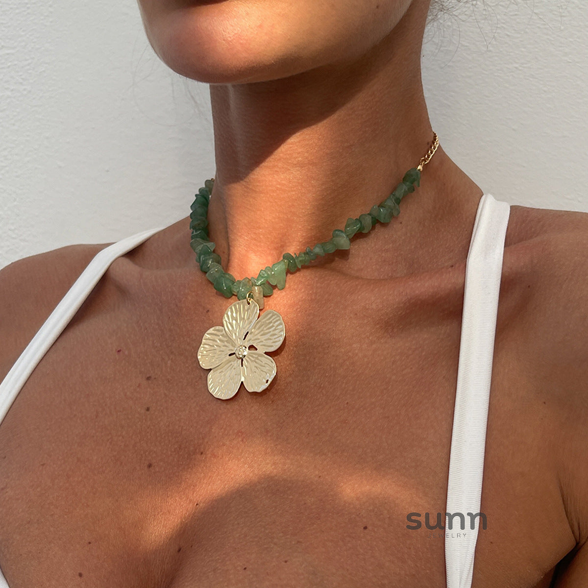 Nella Irregular Bloom Necklace [6IKPRMFI]